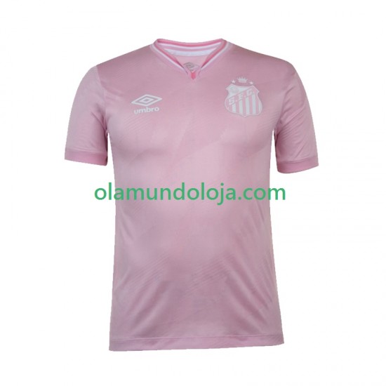 Camisola Santos FC October Homem Equipamento Primeiro 2024-2025 Manga Curta